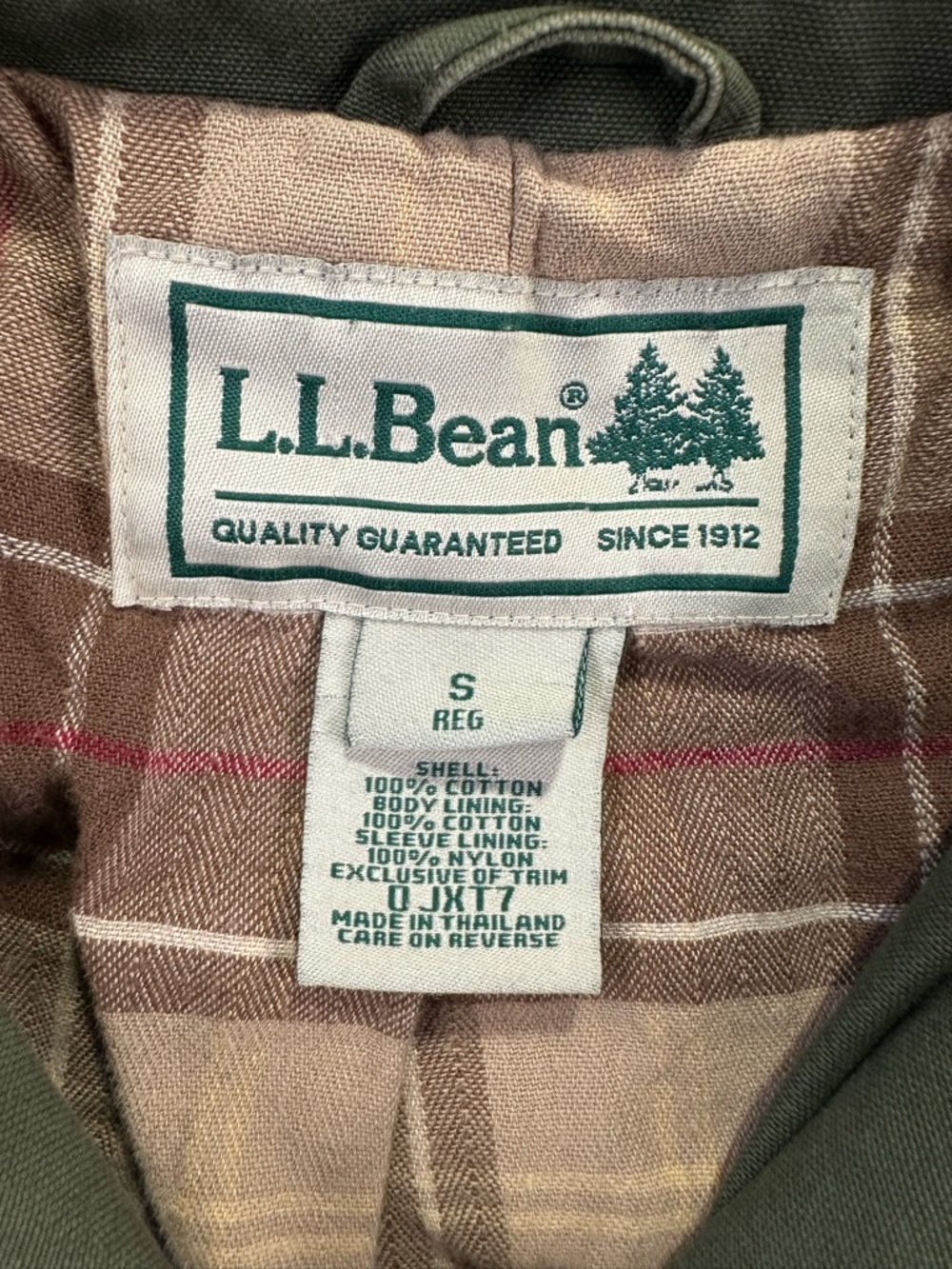Vintage LL Bean Adirondack Barn Women’s Jacket  (Flannel-Lined) Size Small - Picture 2 of 16